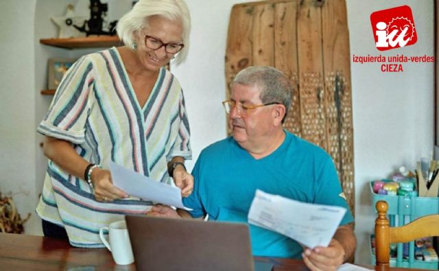 IU-Verdes de Cieza: 'El importante aumento del importe de las pensiones afectará a más de 10 millones de personas'