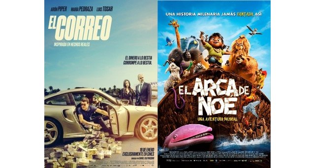 'El correo' y 'El arca de Noé' son las propuestas cinematográficas del Auditorio Aurelio Guirao para este fin de semana