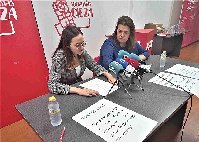 Los socialistas ciezanos presentan en el juzgado de guardia una denuncia por 'las manifestaciones de odio que ha lanzado Vox Cieza'