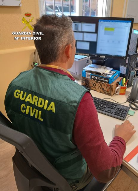 La Guardia Civil detiene a un joven por simular el robo de su teléfono móvil, valorado en 1.300 euros