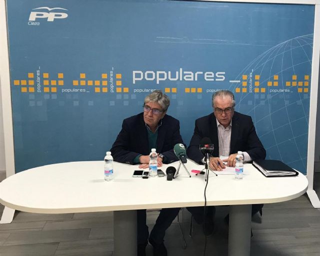 Miralles: 'El Gobierno del PP invierte 70 millones en Cieza mientras que el tripartito local de la izquierda sitúa al municipio a la cola de España en gasto social por habitante'