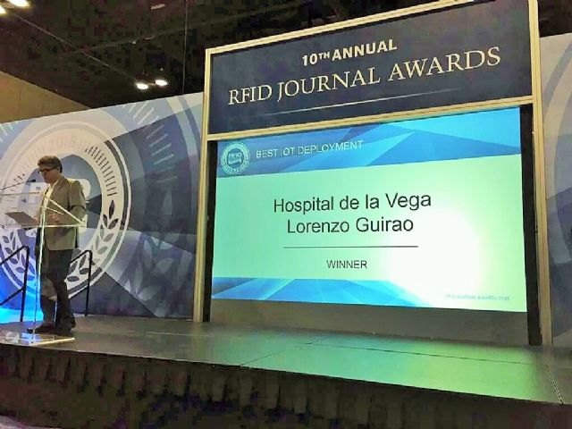 El hospital de Cieza obtiene un premio internacional por su sistema de localización de pacientes