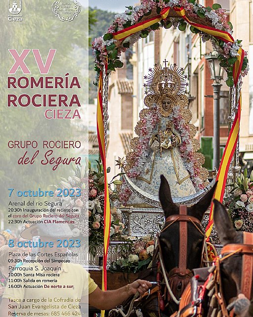 Fin de semana de devoción y alegría con la XV Romería Rociera del Grupo Rociero del Segura