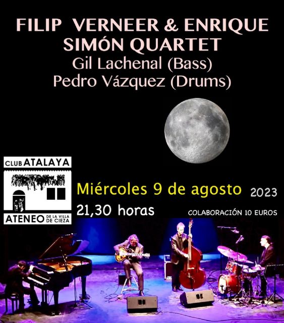Concierto de 'Filip Verneert & Enrique Simón Quartet' en el Cub Atalaya
