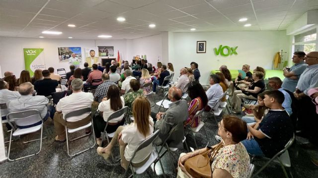 VOX Cieza presenta su candidatura a las elecciones municipales