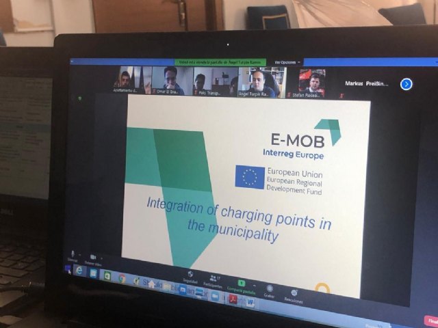 El Ayuntamiento de Cieza organiza la primera reunión 'peer review' del Proyecto Europeo de Movilidad Eléctrica E-Mob
