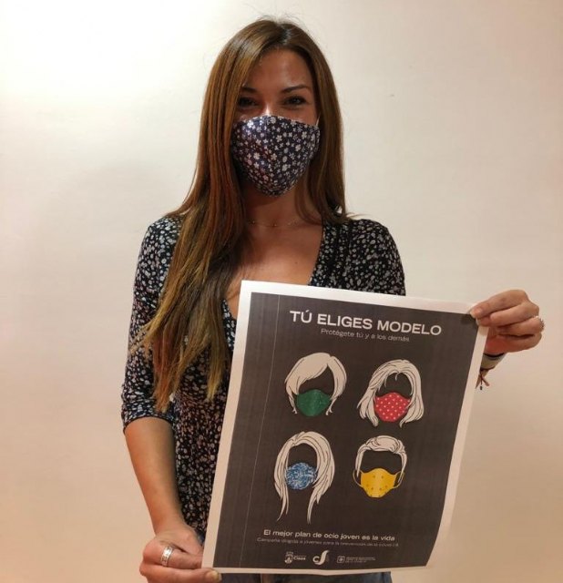 Juventud lanza una campaña para concienciar a los jóvenes del uso de mascarilla en plena ola regional de contagios