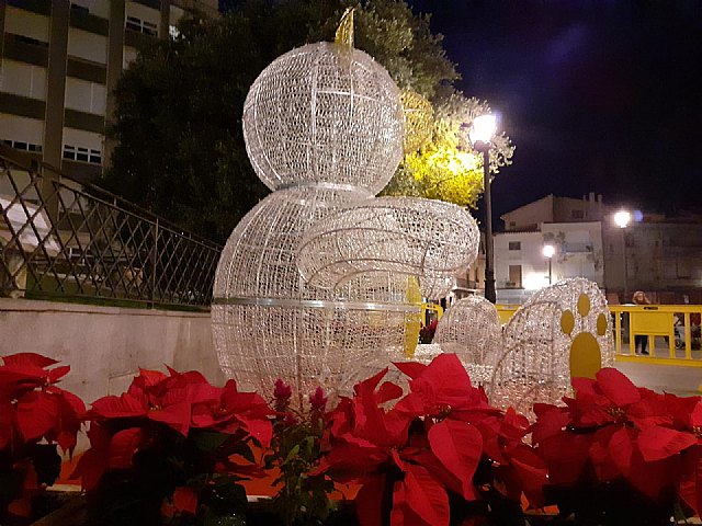 El alumbrado público navideño de Cieza se activará hoy viernes por la noche