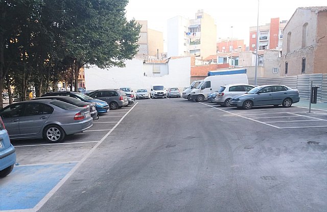 Saorín comprueba que la obra del aparcamiento del Molino de Capdevila en breve será recepcionada por el Ayuntamiento