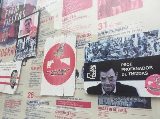 El PSOE presentó un texto en el pasado pleno que reprobaba las actuaciones vandálicas que perseguían al Presidente del Gobierno de la nación
