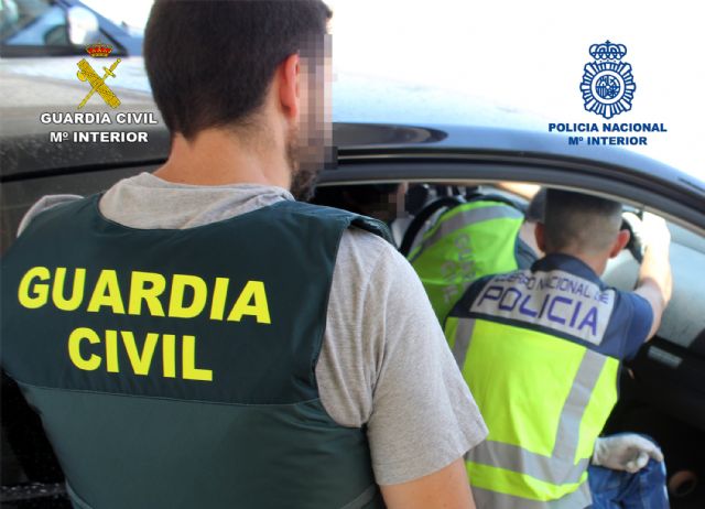 Desarticulado un grupo delictivo dedicado a la distribución de cocaína en la Región de Murcia y provincias limítrofes