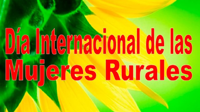 La Concejalía de Mujer informa de la conmemoración del Día Internacional de las Mujeres Rurales
