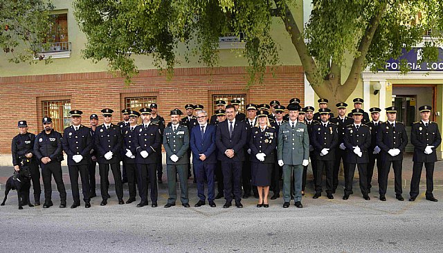 La Policía Local celebró su día con asistencia de autoridades locales, regionales y nacionales