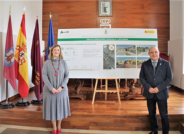 Adif y el Ayuntamiento de Cieza mejorarán la permeabilidad de la infraestructura ferroviaria