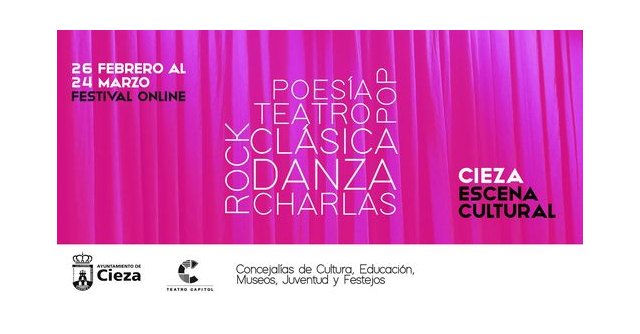 La Concejalía de Cultura presenta el festival online Cieza Escena Cultural