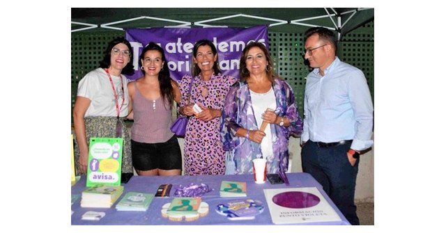 La Concejalía de Mujer valora positivamente la actuación del punto violeta durante las fiestas patronales ubicado en la zona joven de La Era