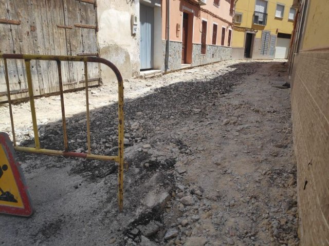 Saorín: 'Comienzan las obras de remodelación en cuatro nuevas calles'