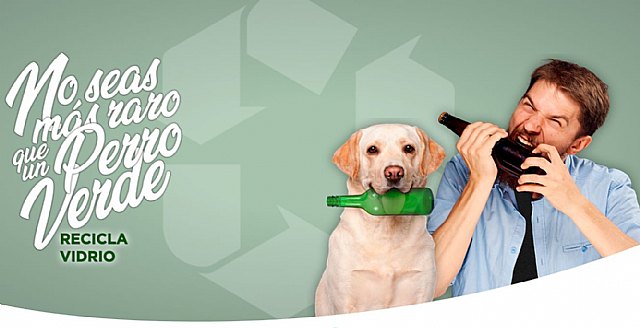'No seas más raro que un perro verde', la campaña de Ecovidrio para crear los primeros hogares sostenibles para animales