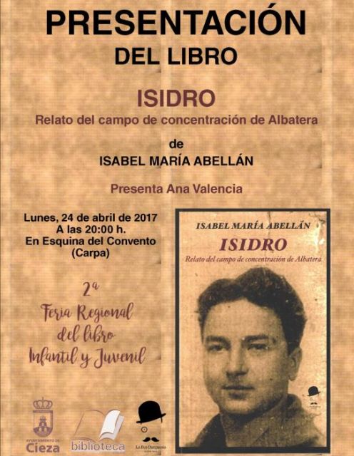 La presentación de un libro de Isabel María Abellán, plato fuerte de la Feria del Libro este lunes