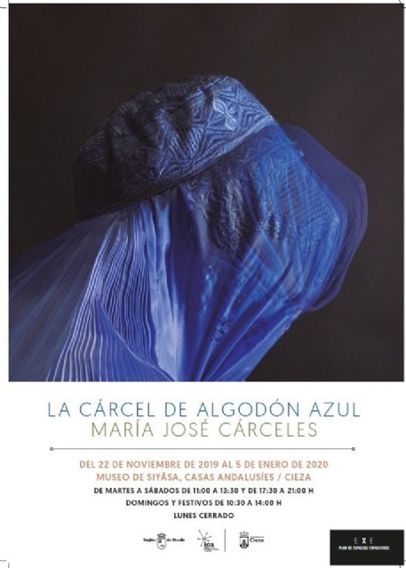 María José Cárceles inaugura 'La cárcel de algodón azul' en el Museo Siyâsa