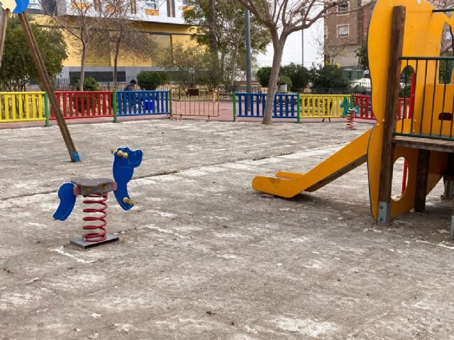 El parque Tíjola y el parque Santos Inocentes inician sus obras