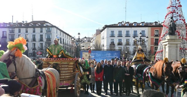 Tomás Rubio participa en el acto que difunde en el centro de Madrid la Semana Santa de Cieza dentro de las declaradas de Interés Turístico Internacional