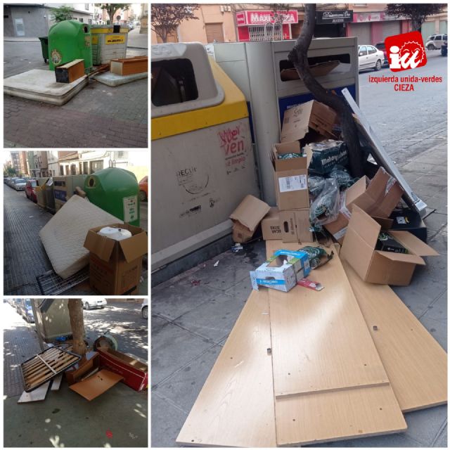 IU-Verdes responsabiliza a Tomás Rubio del amontonamiento de basura en Cieza IU-Verdes responsabiliza a Tomás Rubio del amontonamiento de basura en Cieza